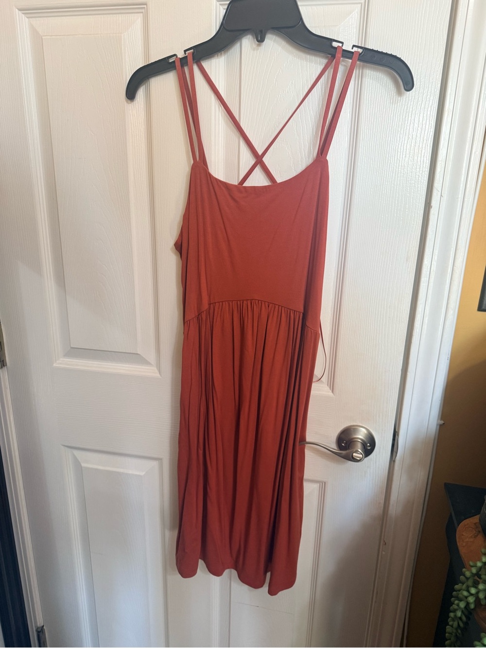 Old Navy Rust Red Strappy Summer Dress